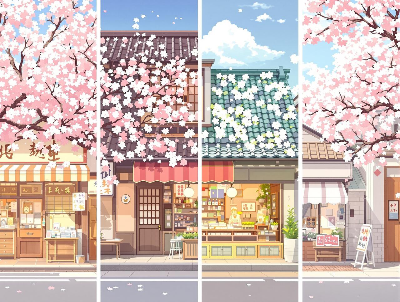 ai漫剧黄 - 小店的四季